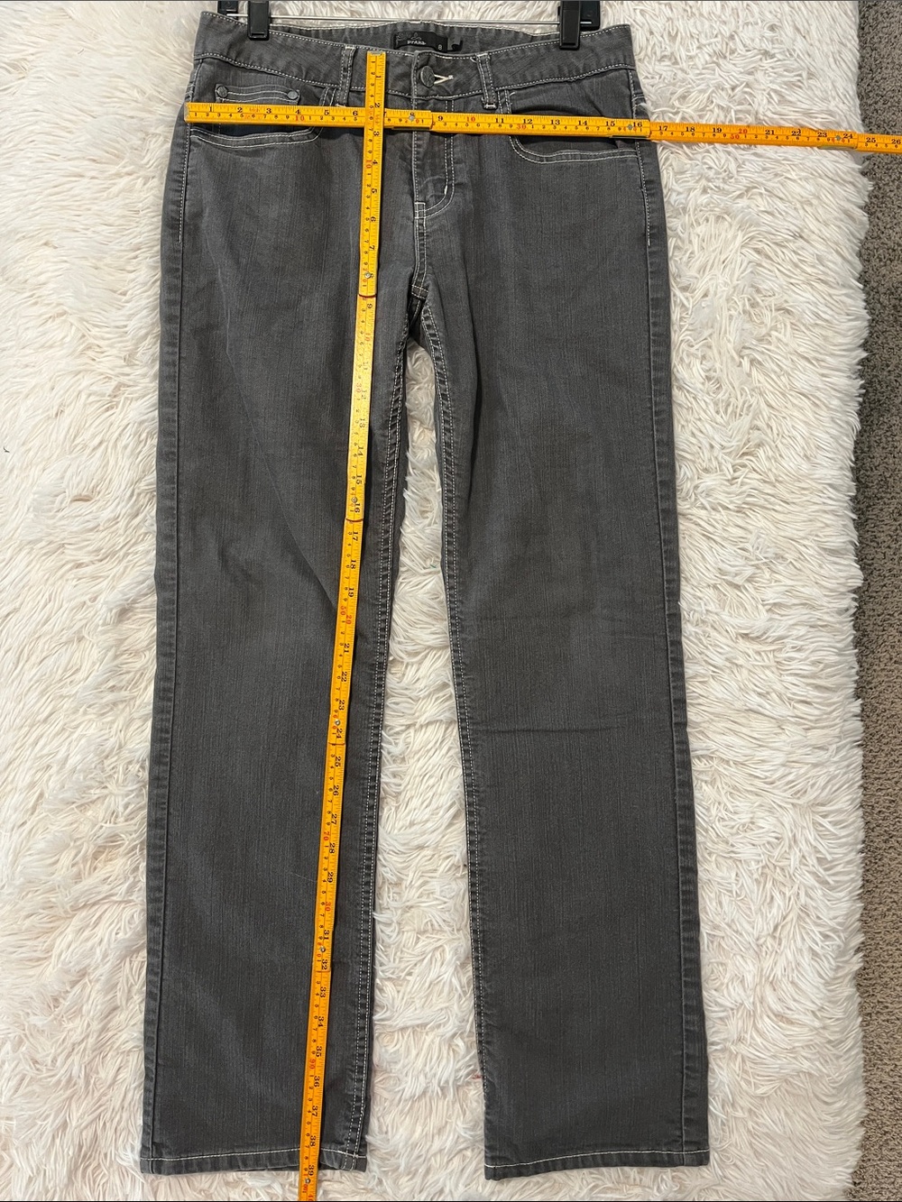 Prana jeans in gray 8 - Picture 3 of 6